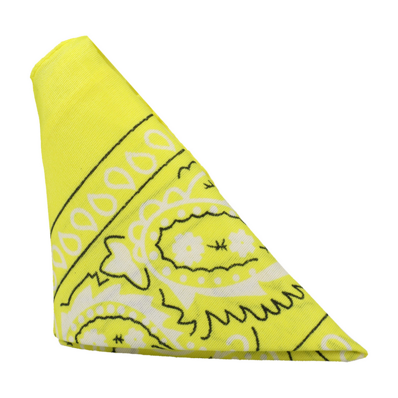 The Code - Cockring en silicone avec bandana - Jaune
