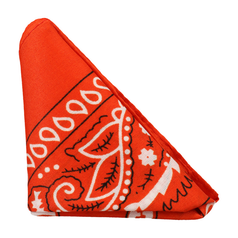 The Code - Cockring en silicone avec bandana - Orange