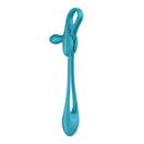 Plug and Play 1 - Vibrateur Partenaire - Bleu-vert