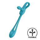 Plug and Play 1 - Vibrateur Partenaire - Bleu-vert