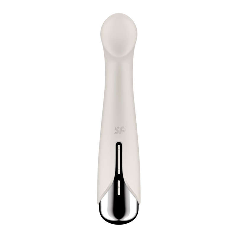 Spinning G-Spot 1 - Vibrateur G-Spot rotatif - Beige