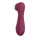 Pro 2 Génération 3 - Double Air Pulse Vibrator - Liquid Air et Connect App - Rouge Vin