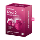 Pro 2 - Classic Blossom - Air Pulse Vibrator - Red