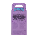 Mushroom Vibe - Vibromasseur en silicone rechargeable - Pêche