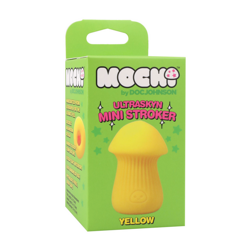 Masturbateur Champignon - ULTRASKYN Mini Stroker - Jaune