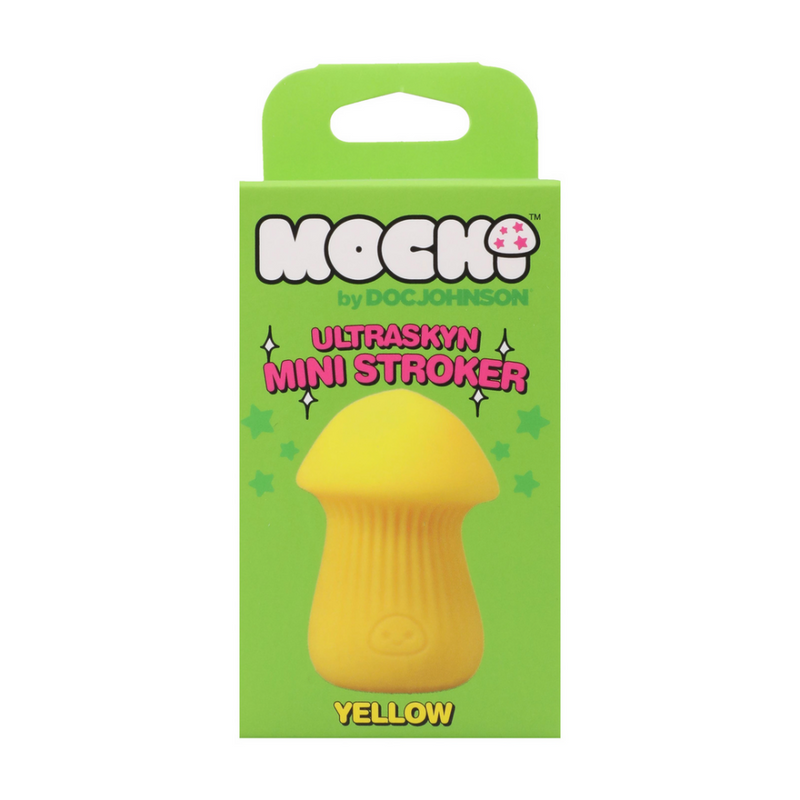 Masturbateur Champignon - ULTRASKYN Mini Stroker - Jaune