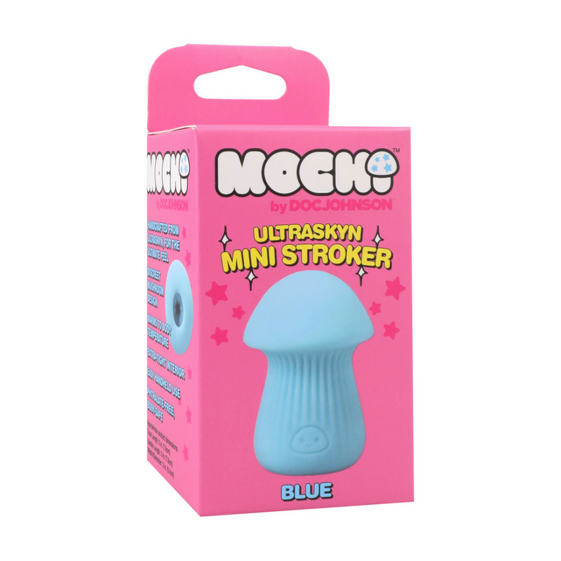 Masturbateur Champignon - ULTRASKYN Mini Stroker - Bleu