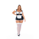 Costume de Femme de Ménage - Robe - 1/2X - Noir/Blanc