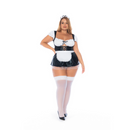 Costume de Femme de Ménage - Robe - 3/4X - Noir/Blanc