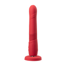 Gravity - Dildo vibrant et thrusting automatique contrôlé par application - Rouge