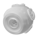 Kraken - Simple - Masturbateur en œuf doux et extensible - Blanc