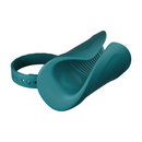 Gush 2 - Massager pénien vibrant et oscillant - Vert