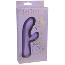 Aura - Vibreur en silicone rechargeable - Lilas