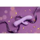 Aura - Vibreur en silicone rechargeable - Lilas