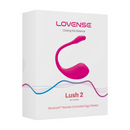 Lush 2 - Vibrateur G-spot à distance puissant et portable - Rose