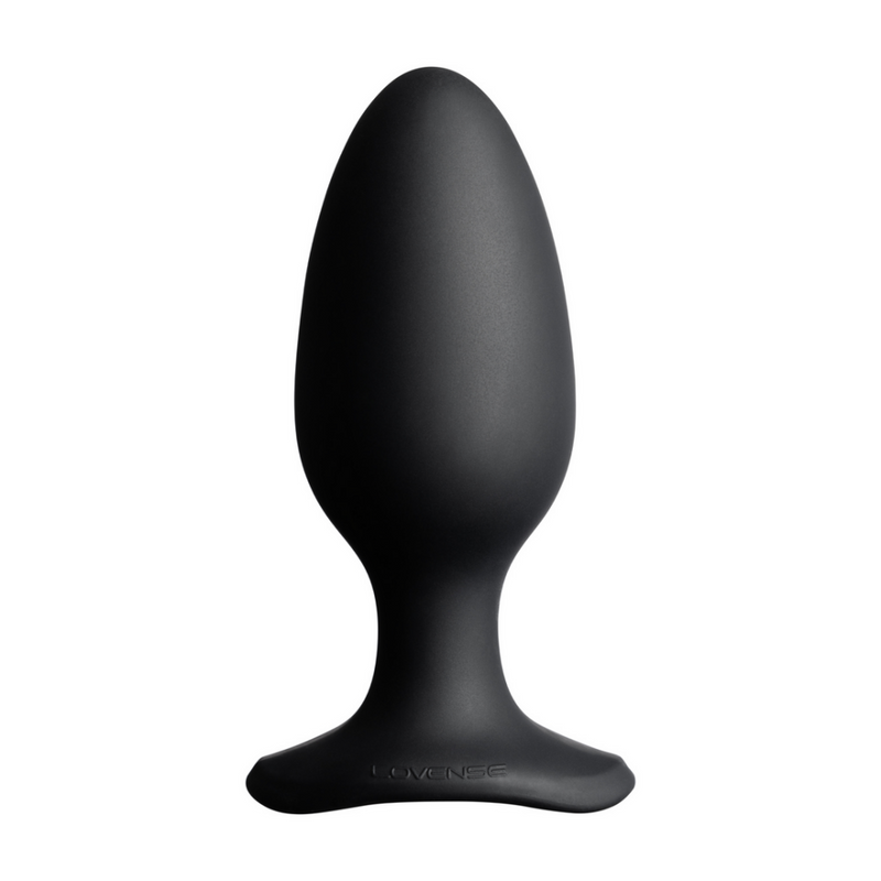 Hush 2 - Plug anal vibrant contrôlé par application - 2,25 / 5,7 cm - Noir