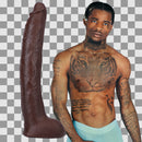 Damion Dayski - Dildo ULTRASKYN réaliste - 12 / 30 cm - Chocolat