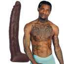 Damion Dayski - Dildo ULTRASKYN réaliste - 12 / 30 cm - Chocolat