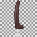 Damion Dayski - Dildo ULTRASKYN réaliste - 12 / 30 cm - Chocolat