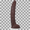 Damion Dayski - Dildo ULTRASKYN réaliste - 12 / 30 cm - Chocolat