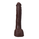 Pression - Dildo réaliste ULTRASKYN - 10 / 25 cm - Chocolat