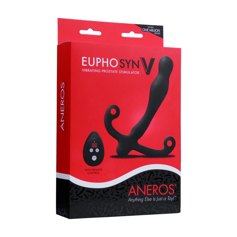 Eupho Syn V - Estimulador Prostático Vibrante - Negro