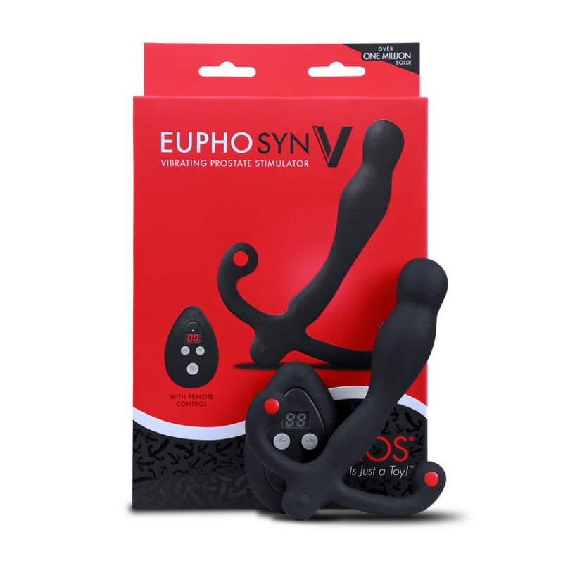 Eupho Syn V - Estimulador Prostático Vibrante - Negro