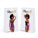 Teddy - S/M - Imprimé Fleurs Rêves Noires