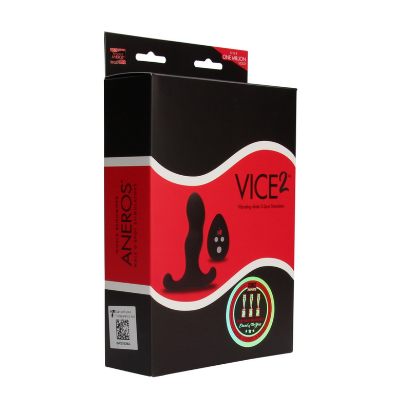 Vice 2 - Stimulateur Vibrant pour G-Spot Masculin - Noir