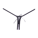 String en maille - Taille unique - Noir