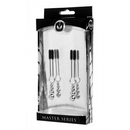 Set de pinces décoratives pour mamelons avec perles triples