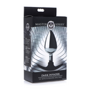 Dark Invader - Plug Anal en Métal et Silicone - Grand