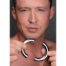 Mega Magnetize - Cockring Magnétique en Acier Inoxydable - 2 / 4,4 cm