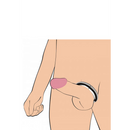 Mega Magnetize - Cockring Magnétique en Acier Inoxydable - 2 / 4,4 cm