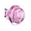 Rose PINK - Plug Anal en Verre - Petit