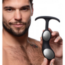 Plug prostatique pondéré en silicone premium - Grand