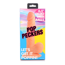 POP - Dildo avec boules - 6,5 / 16,5 cm