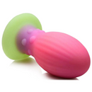 Xeno Egg - Brille dans l'obscurité - Œuf en silicone - XL - Rose