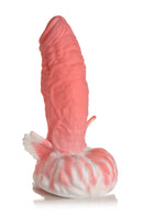 Pegasus - Dildo en silicone avec ailes de pélican - Rose