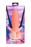 Pegasus - Dildo en silicone avec ailes de pélican - Rose