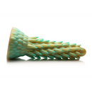 Stégosaure - Dildo en silicone reptile épineux - Vert