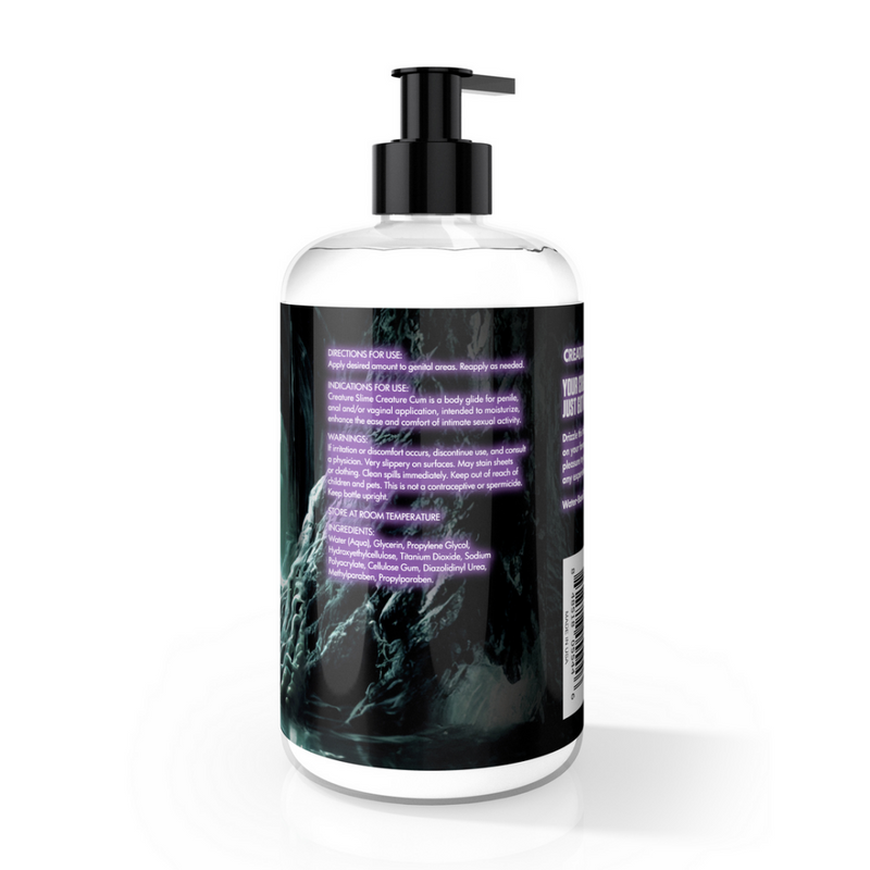 Creature Slime - Creature Cum - Lubrifiant Jizz Sans Parfum - 16 fl oz / 473 ml