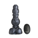 Cyborg Cock - Dildo en silicone vibrant et à propulsion - Argent