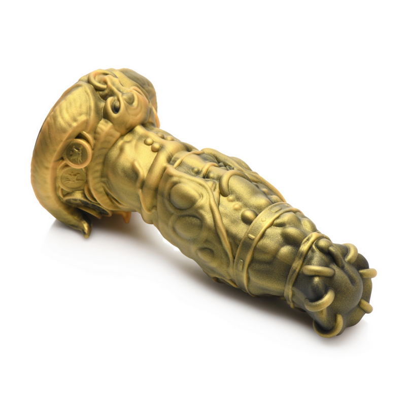 Minotauro Rey - Dildo de Silicona - Dorado