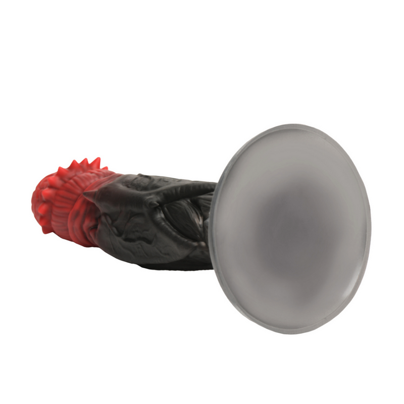 Count Cockula - Dildo de Silicona - Rojo/Negro