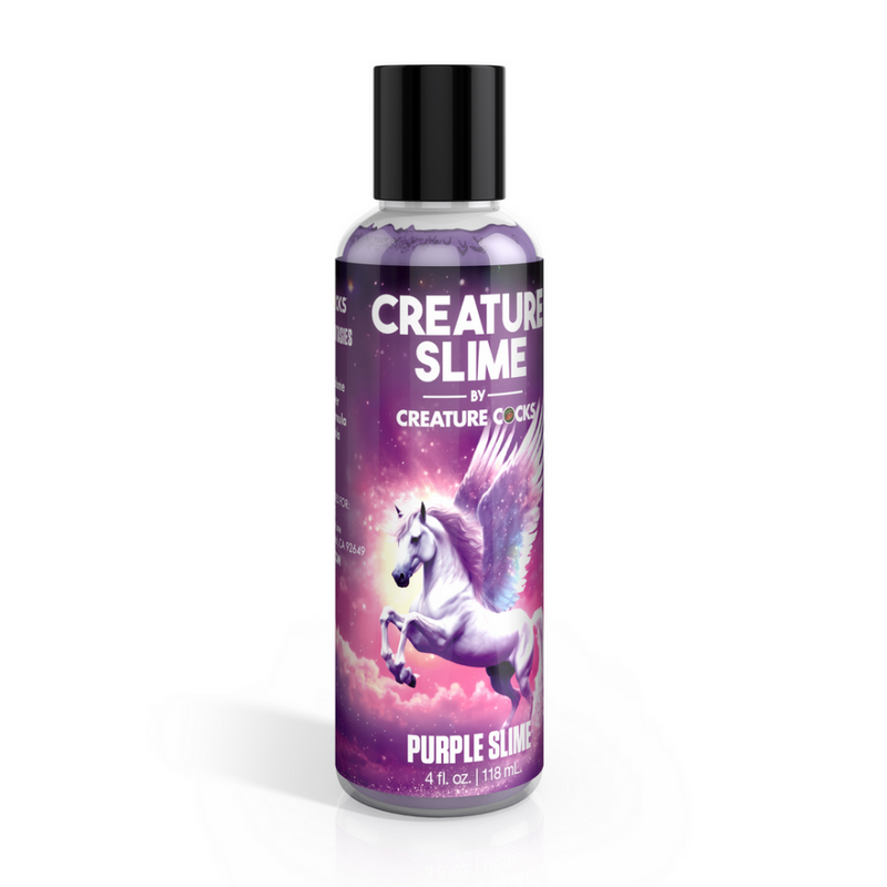 Creature Slime - Slime Violet - Lubrifiant à base d'eau - 4 fl oz / 118 ml