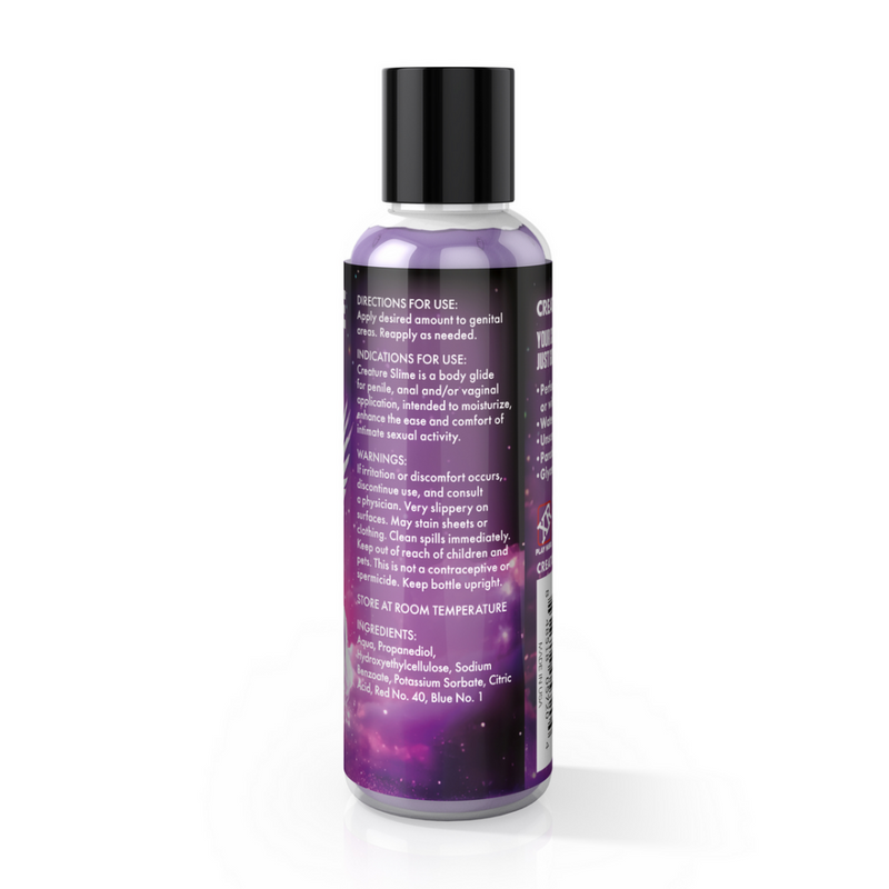 Creature Slime - Slime Violet - Lubrifiant à base d'eau - 4 fl oz / 118 ml