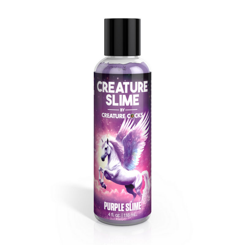 Creature Slime - Slime Violet - Lubrifiant à base d'eau - 4 fl oz / 118 ml