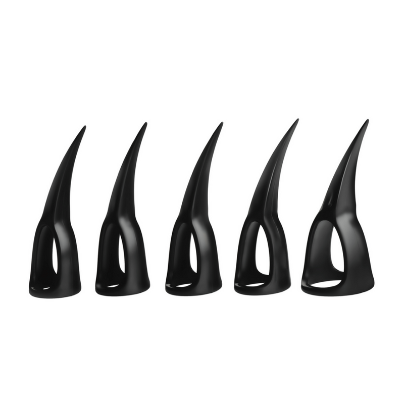 Talons - 10 Piezas de Garras - Negro