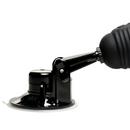 Ultimate Power Pounder - Dildo en silicone vibrant et à propulsion avec télécommande - Noir